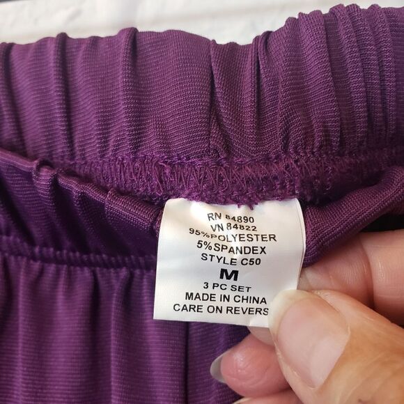 SALON STUDIO 2 Piece Sleeveless Jersey-knit Pants Set - Picture 8 of 8